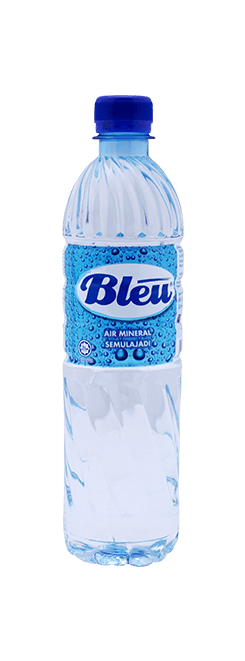 blue drinking water
